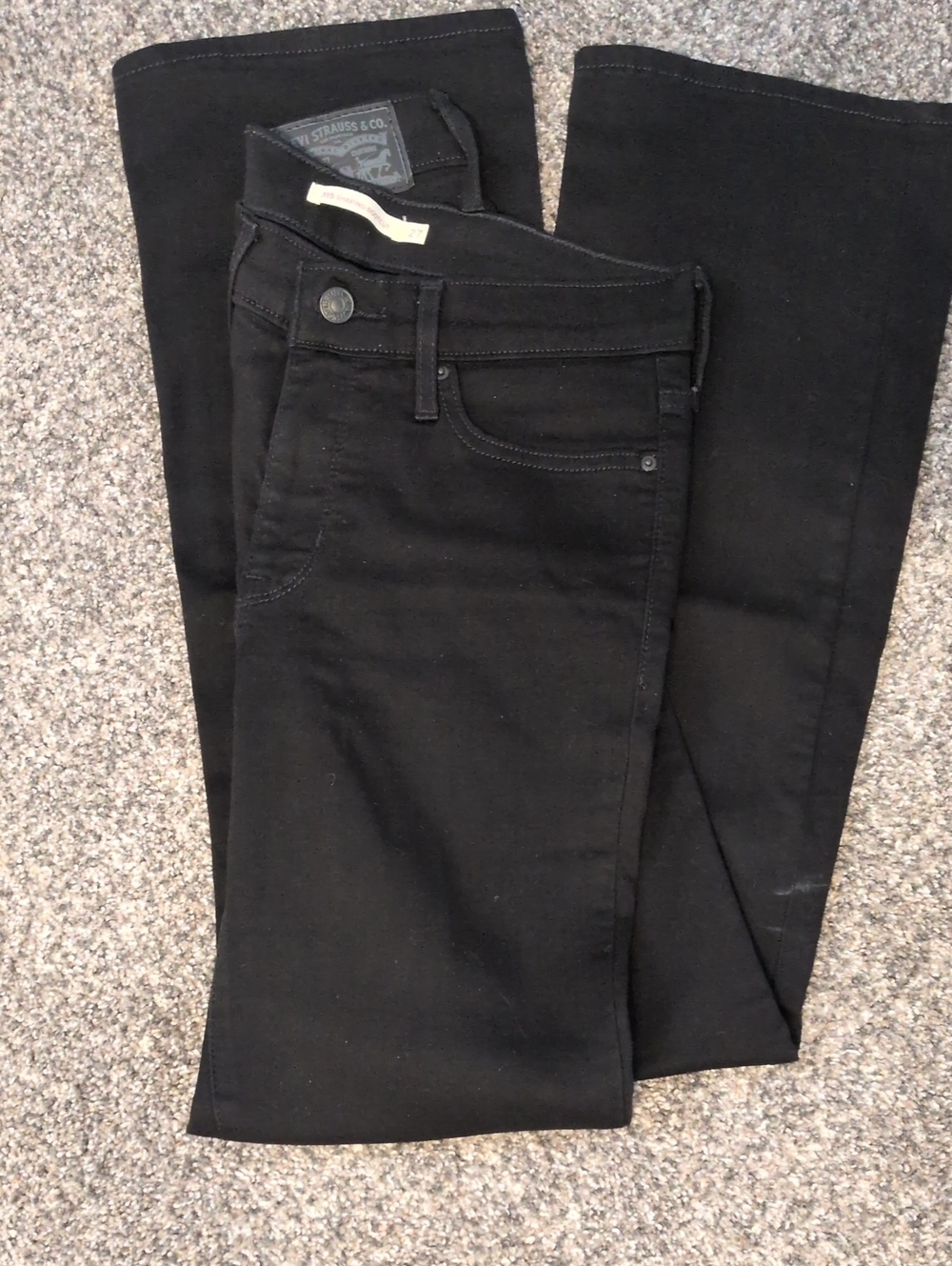 Levi's Women's Black Shaping Bootcut Jeans, Style 315, 27-32